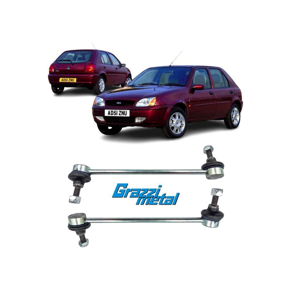 2 Bieleta Tirante Dianteira Fiesta 1996 1997 1998 1999 2000