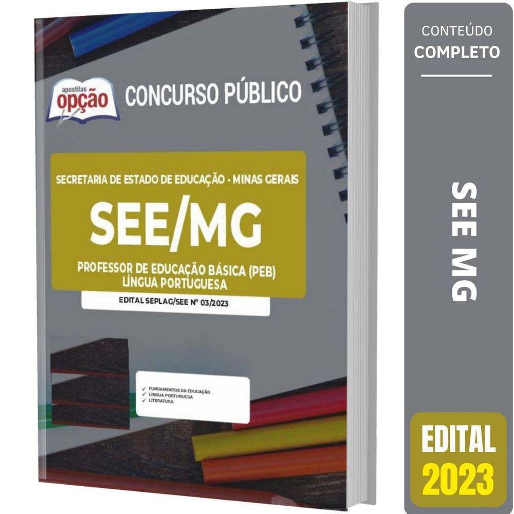 Apostila Concurso See Mg - Peb - Língua Portuguesa