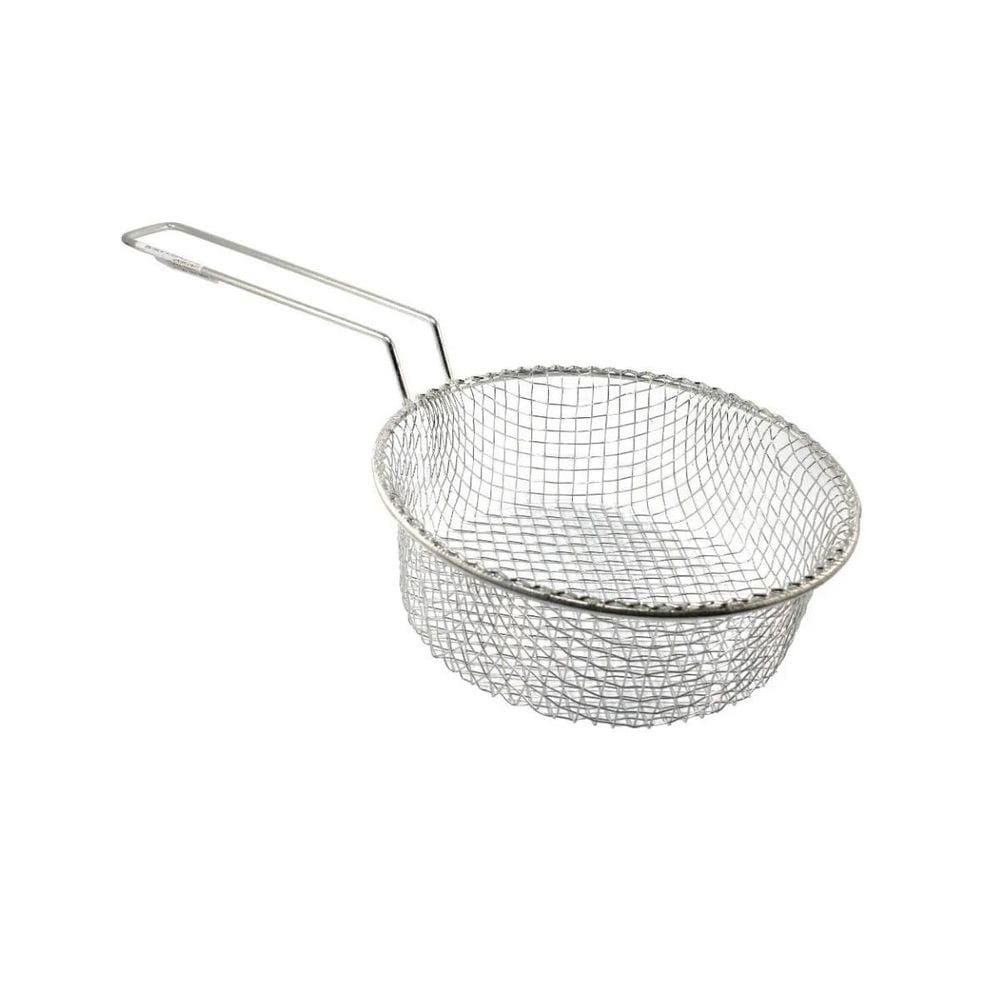 Cesto Fritura Para Frigideira Redondo Peneira Friturama 23Cm