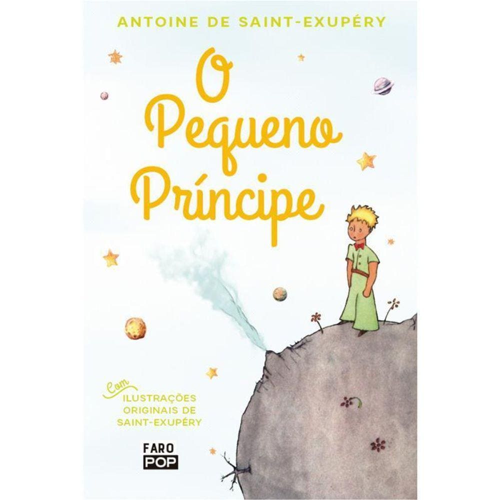 Livro Pequeno Principe Capa Branca