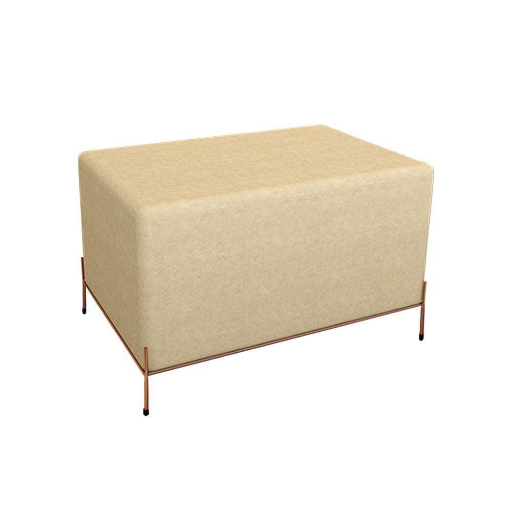 Puff Design Barcelona Cobre - Cor: Marrom