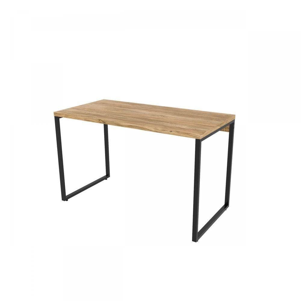 Mesa Escrivaninha Paúba Amêndoa - Cor: Marrom