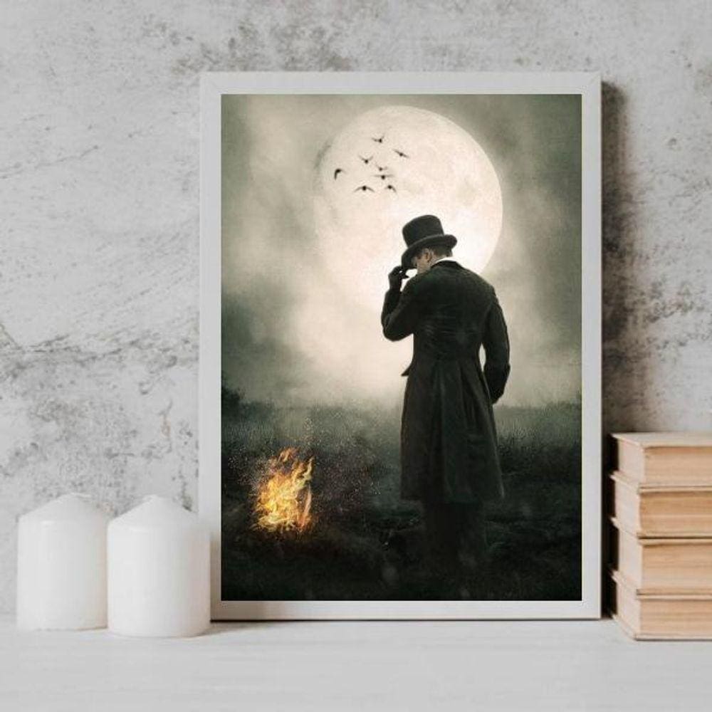 Quadro Exú Rei Das Sete Encruzilhadas 24X18Cm