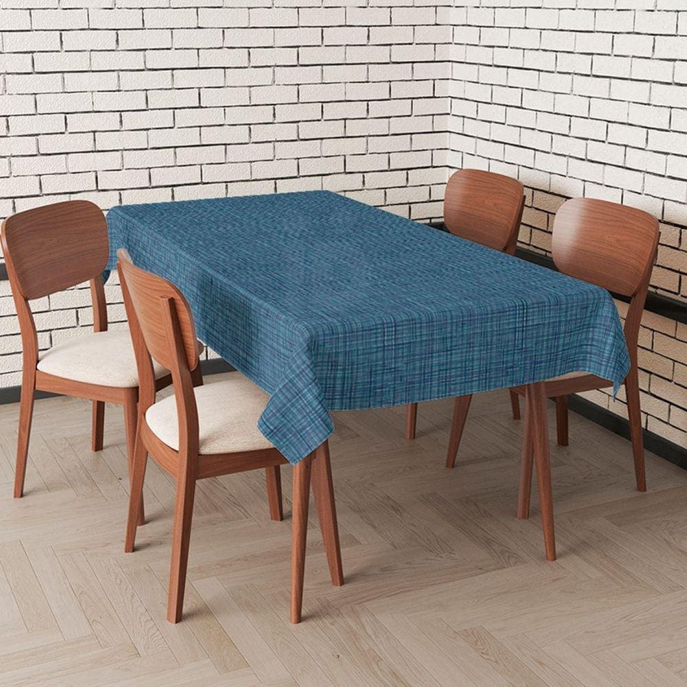 Toalha Mesa Térmica + Grossa Premium Cambraia Az 1,40X2,00