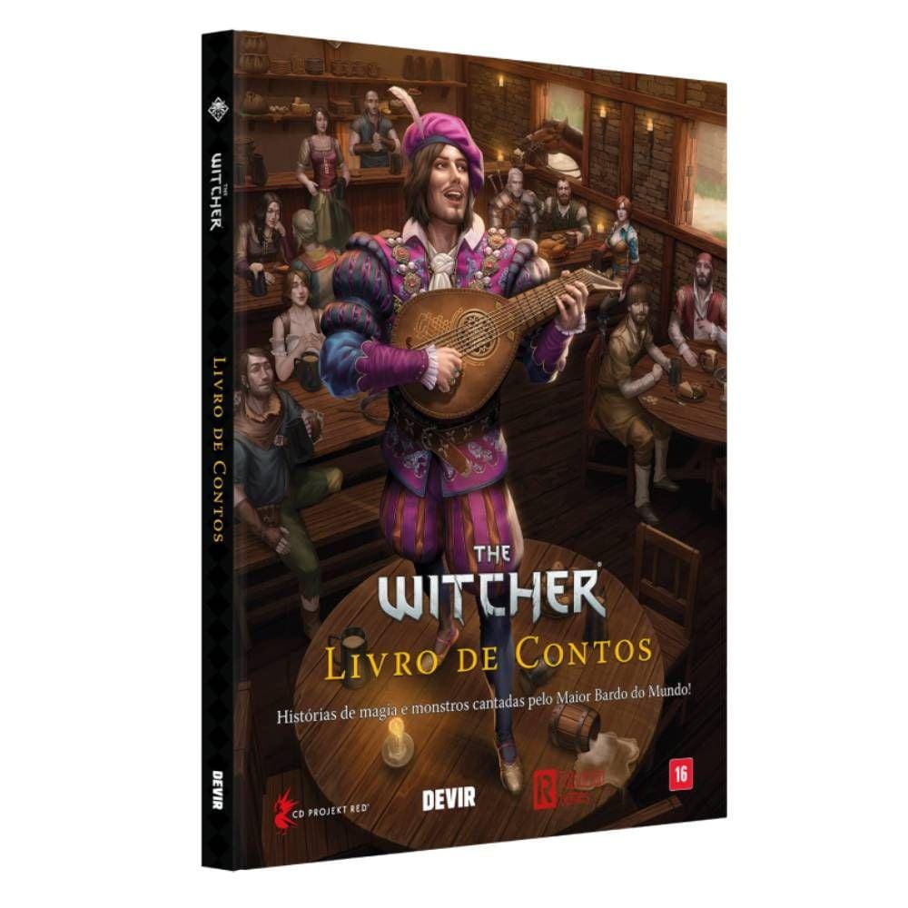 The Witcher RPG O Livro de Contos Livro De RPG Devir DEVRTG0004