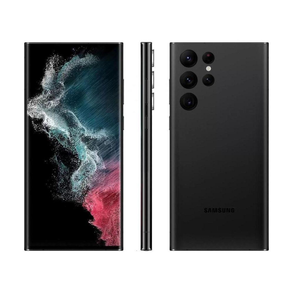 Usado: Samsung Galaxy S22 Ultra 5G 256GB Preto Muito Bom - Trocafone