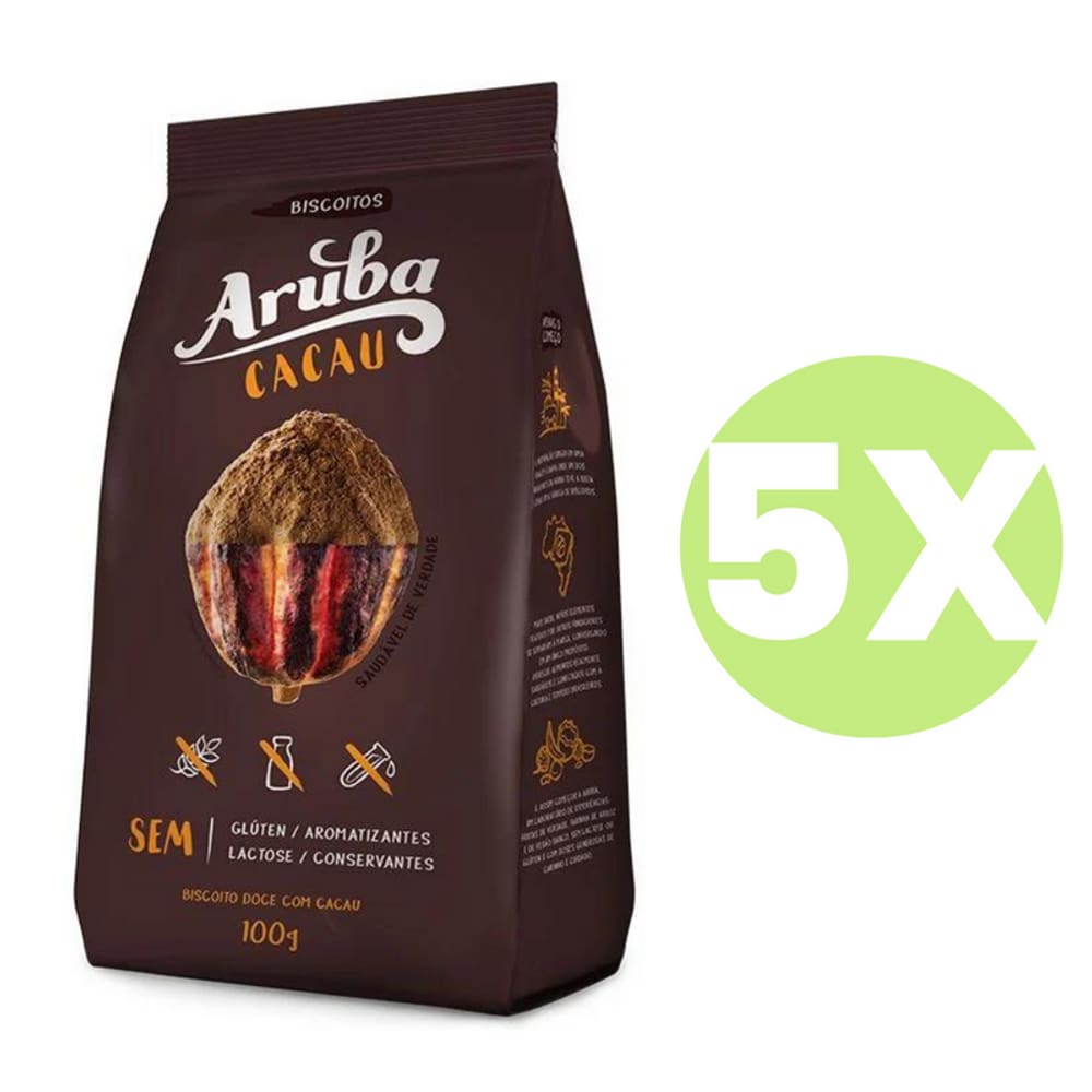 Biscoito de Cacau SG Aruba 100g