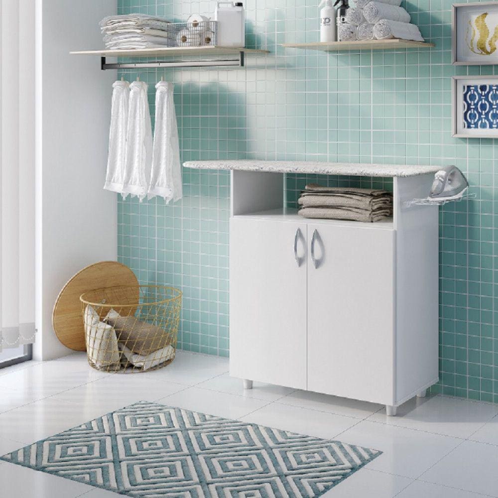 Balcão Notável em MDP 2 Portas com Tabua Criativa