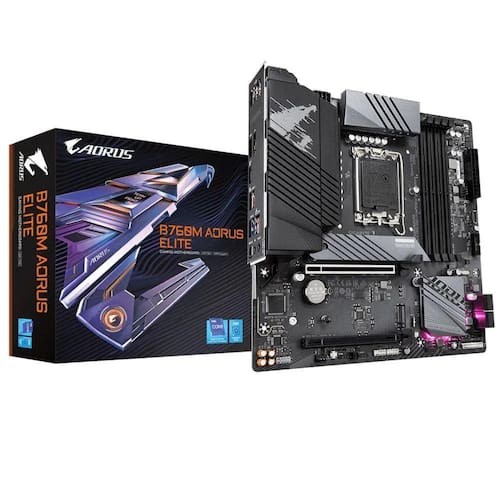 imagem-Placa Mae Gigabyte B760M Aorus Elite Lga 1700 DDR4