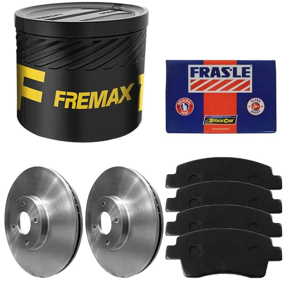 Kit Pastilha Disco Dianteiro Ventilado Etios 1.3 2012 a 2021