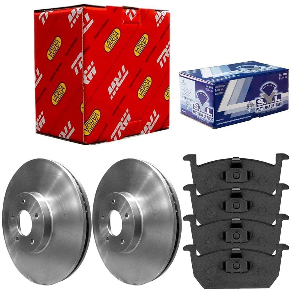 Kit Pastilha Disco Dianteiro VW T-Cross TSI TRW SYL
