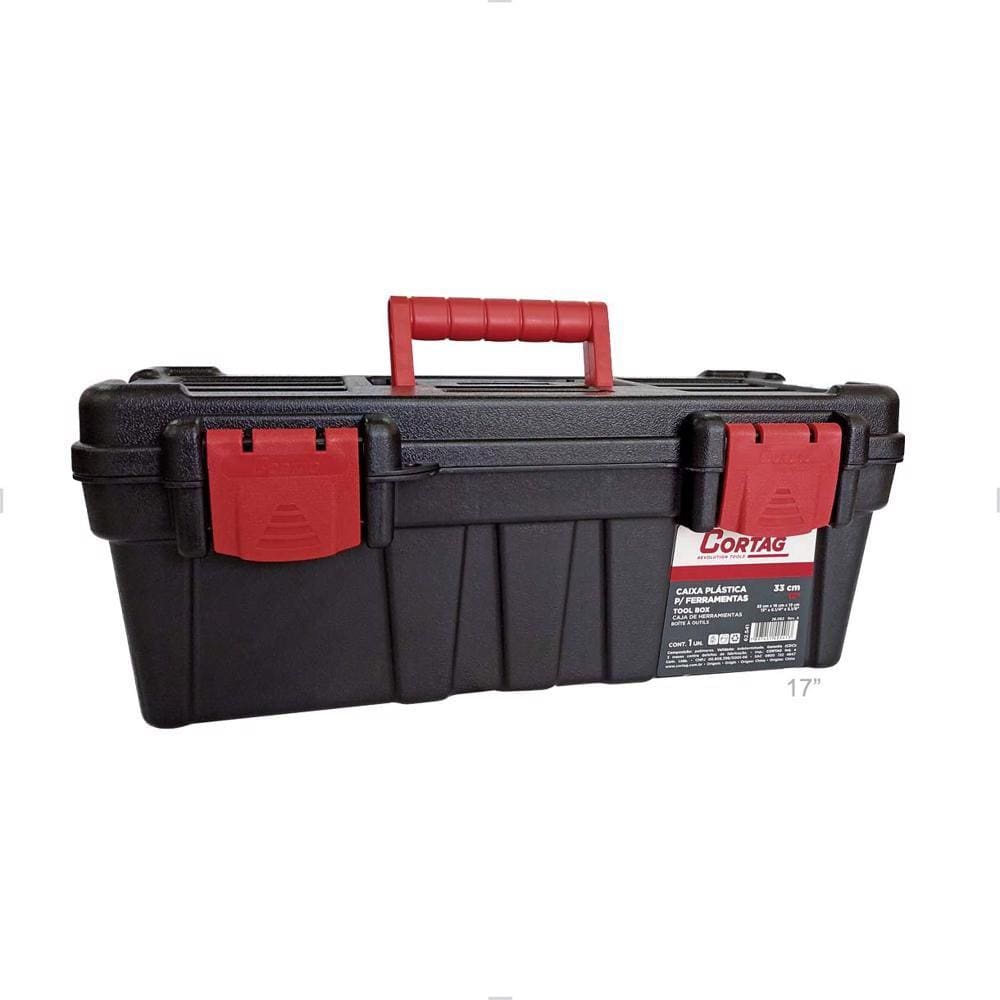 Caixa Plástica para Ferramentas 17” Cortag