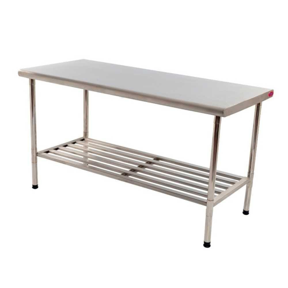 Mesa Aço Inox 430 1,50X0,70 Multiuso - Imeca