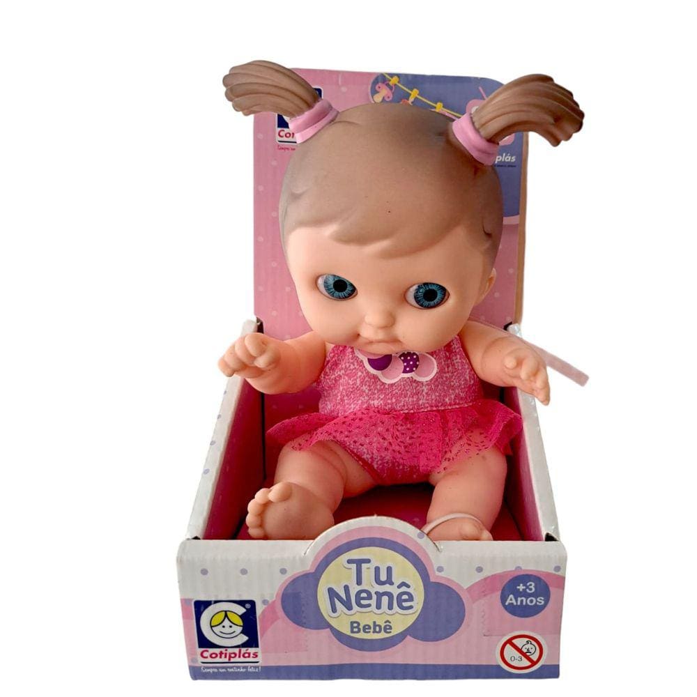 Boneca - Tu Nene Dois Rabinhos de Cavalo COTIPLAS