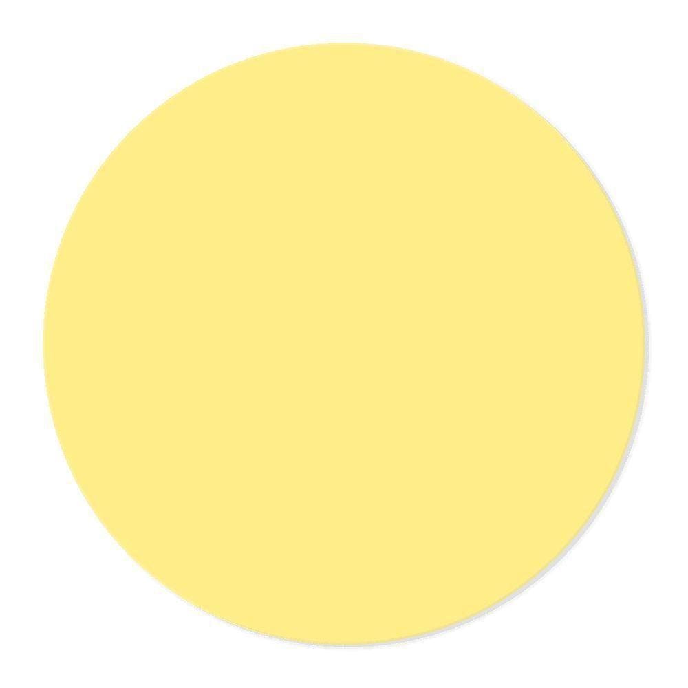 Sousplat 25cmx25cm - Cria Arte Laser Amarelo