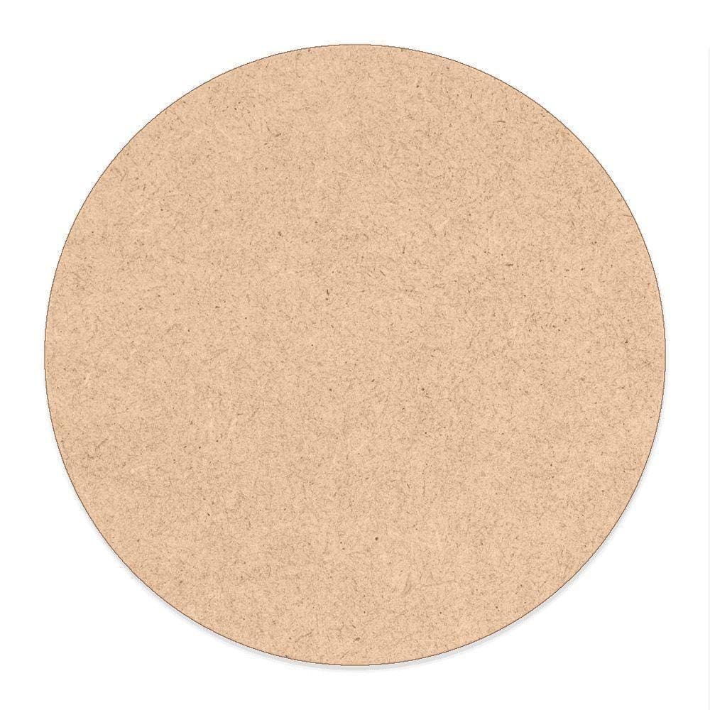 Base Para Sousplat Mdf Cru 35cmx35cm 30cmx30cm 25cmx25cm - Cria Arte Laser P