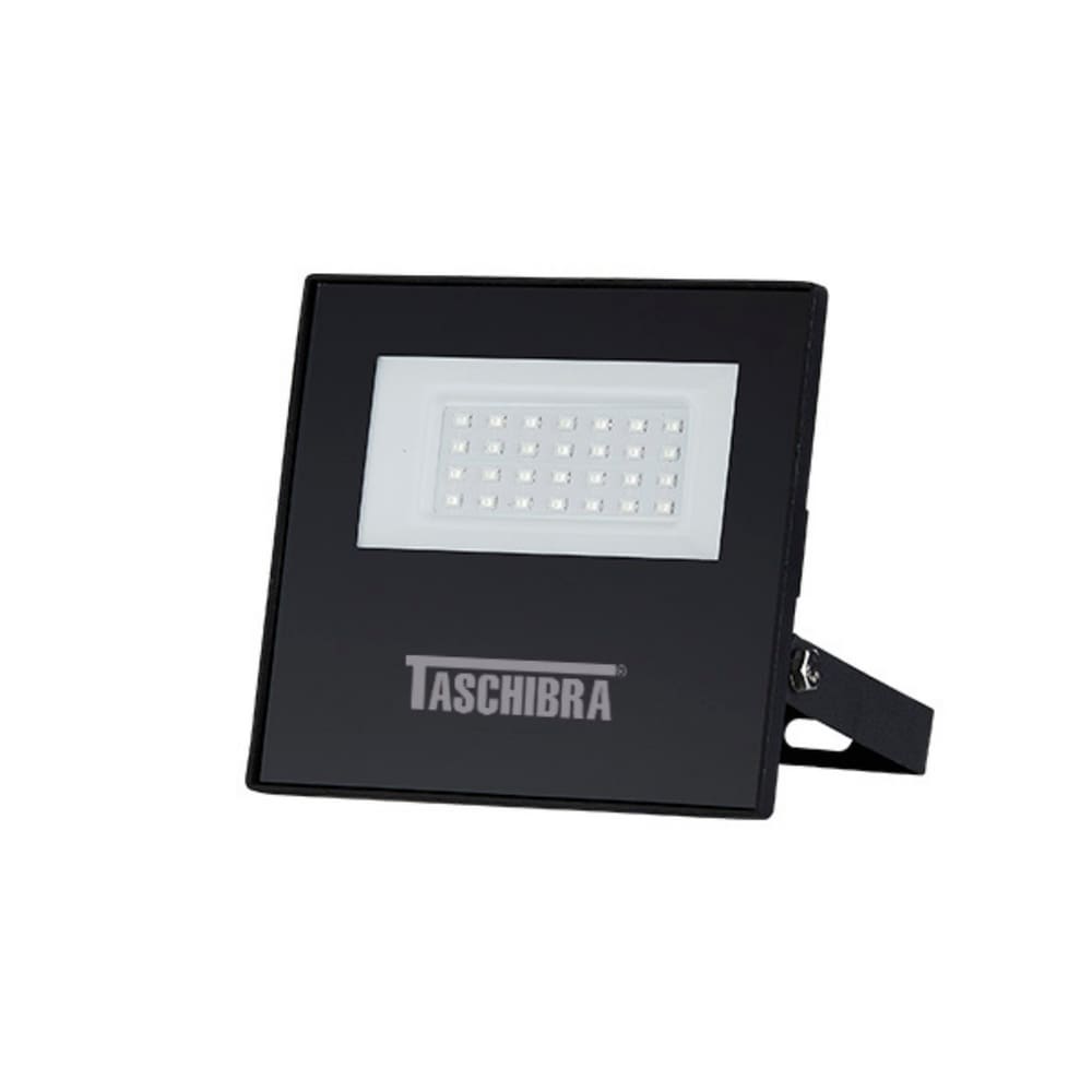 Refletor TR Led 30W Slim 6500K Preto Taschibra