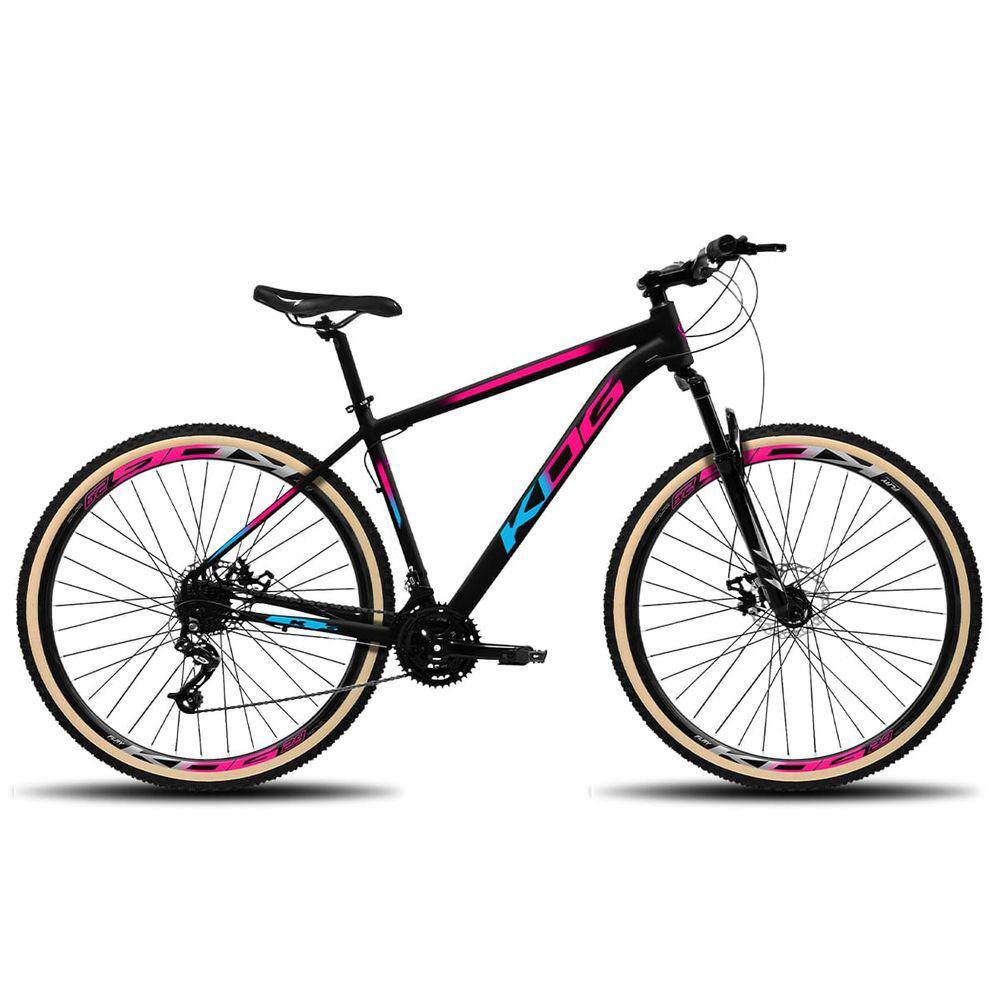 Bicicleta Feminino 29 KOG 24V Shimano Freio Disco Hidráulico