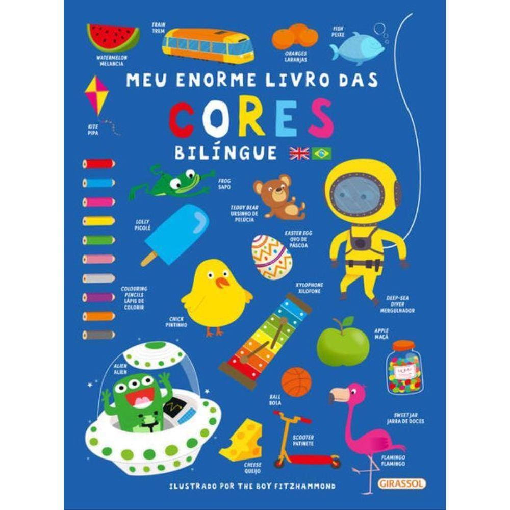 Meu Enorme Livro Das Cores Bilíngue