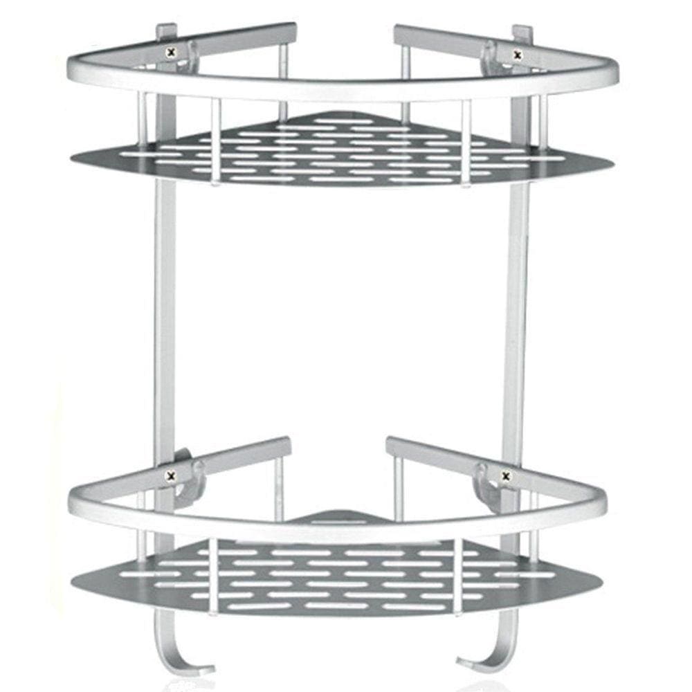Suporte De Shampoo Aluminio Rack De Banheiro Sabonete Prateleiras Parede