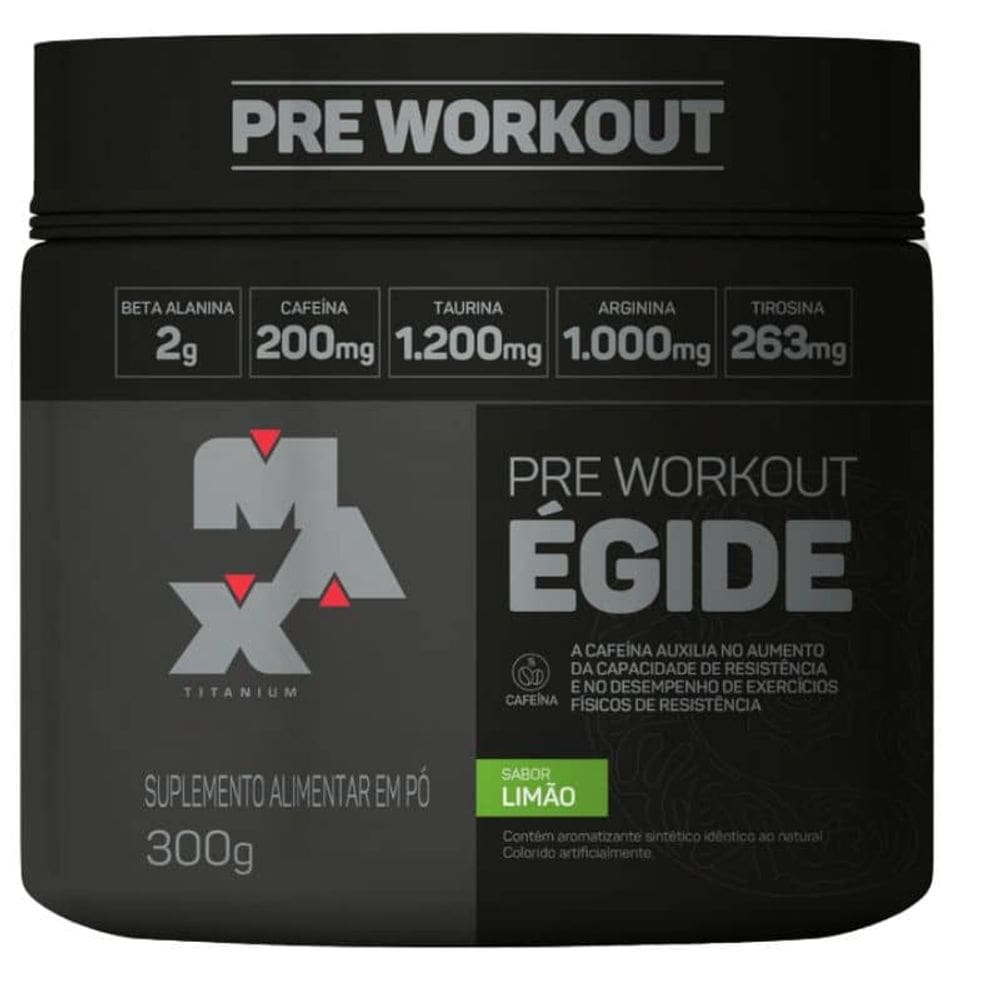 Égide Pré Treino (300G) Frutas Vermelhas - Max Titanium