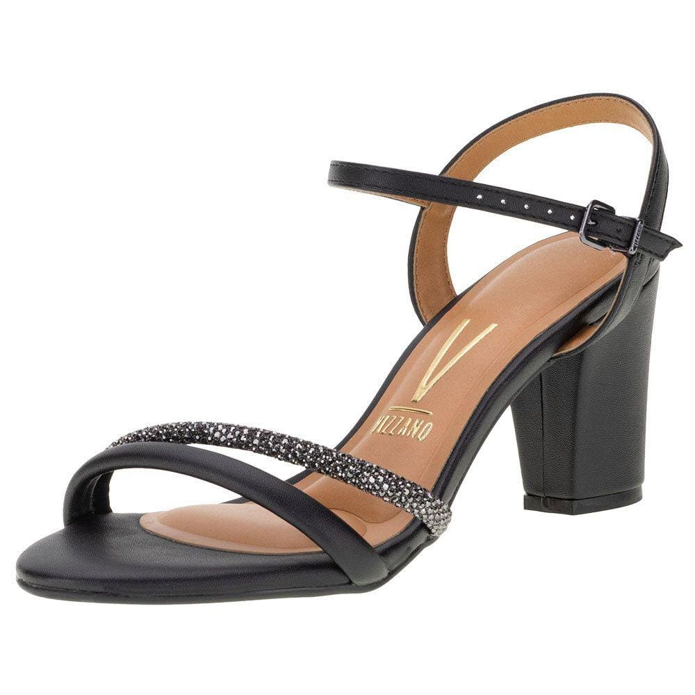 Sandália Feminina Salto Grosso Vizzano - 62621009