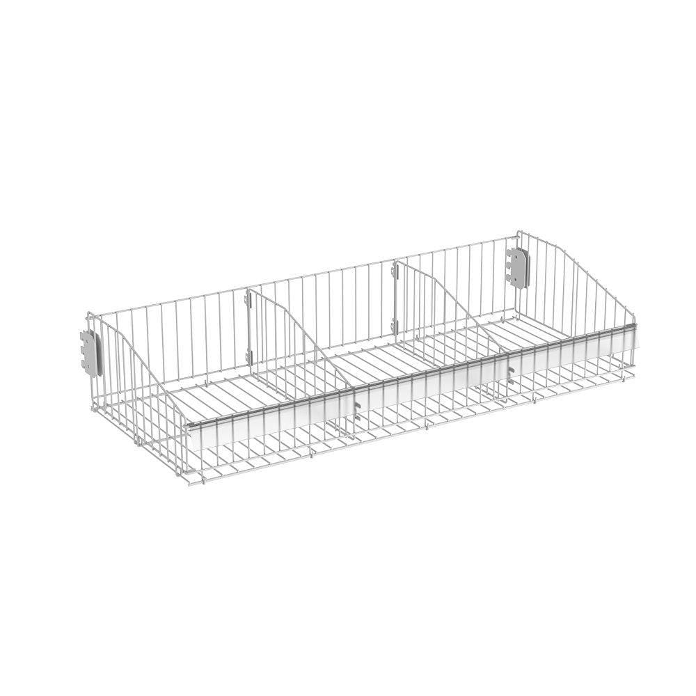 Cesto Amapa Dobravel P/Gondola Fit 0,90X0,37 Branco