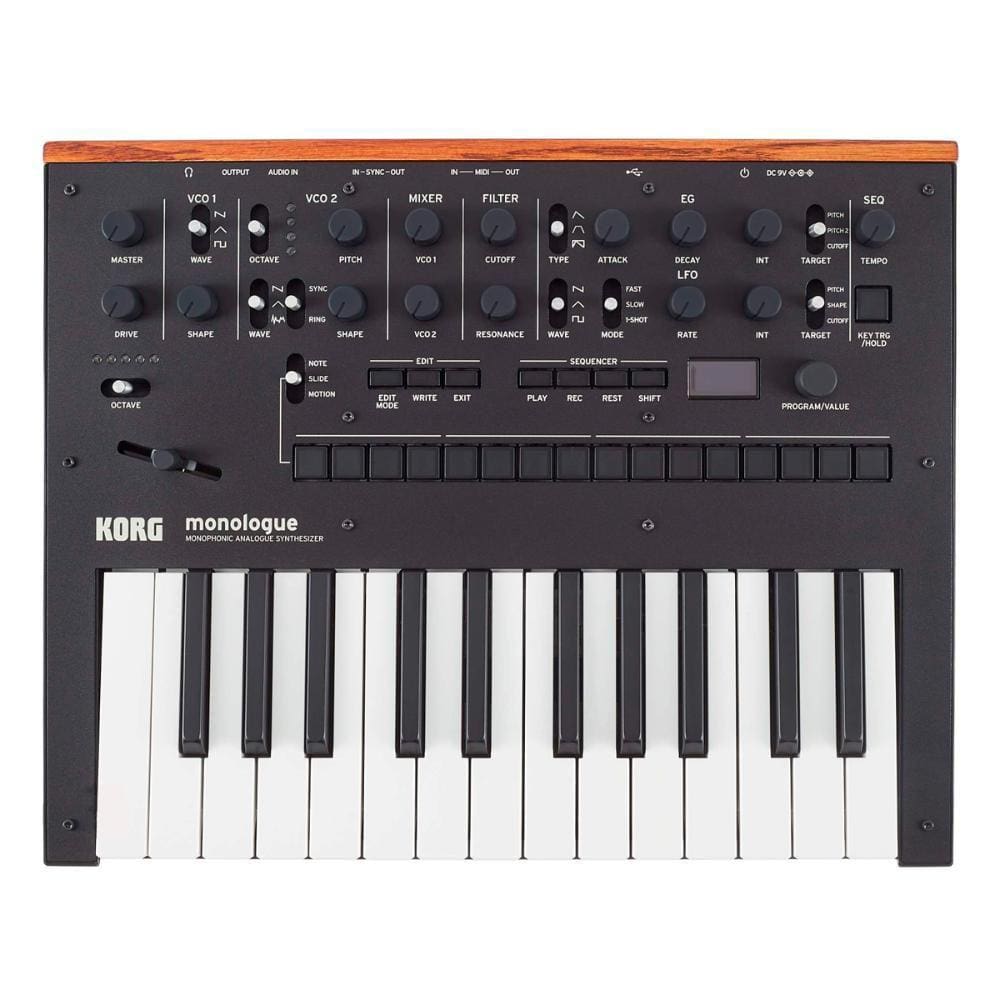 Teclado Sintetizador Analógico Monofônico Korg monologue