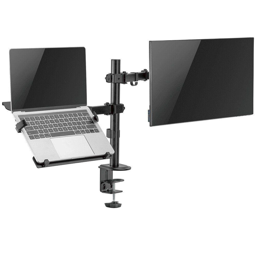 Suporte Duplo de Mesa para Monitor e Notebook TM24C