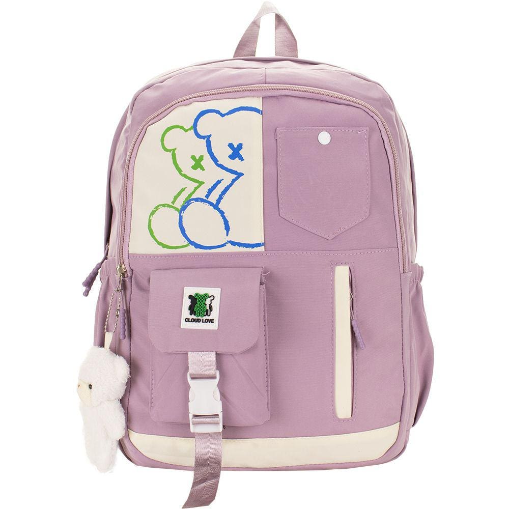 Mochila Feminina Arara Dourada - Ry6672