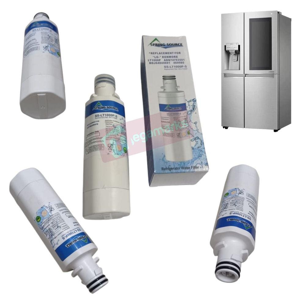 Filtro de agua refrigerador geladeira LT1000P- MDJ64844601 - GR-X248LKZ - ADQ74793505 - MDJ64844601 - ADQ74793504 - ADQ74793505 SPRING SOURCE