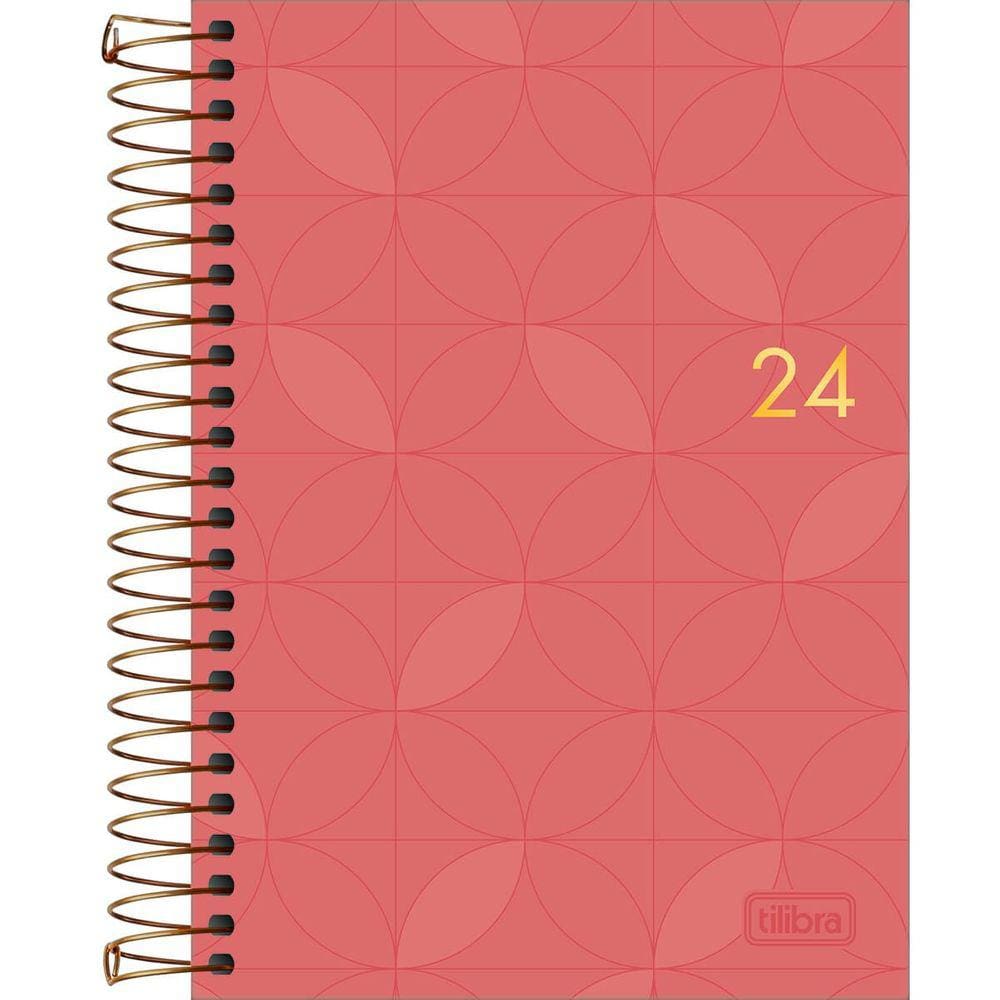 Agenda Executiva Diária Spot Feminina M5 2024 - Tilibra