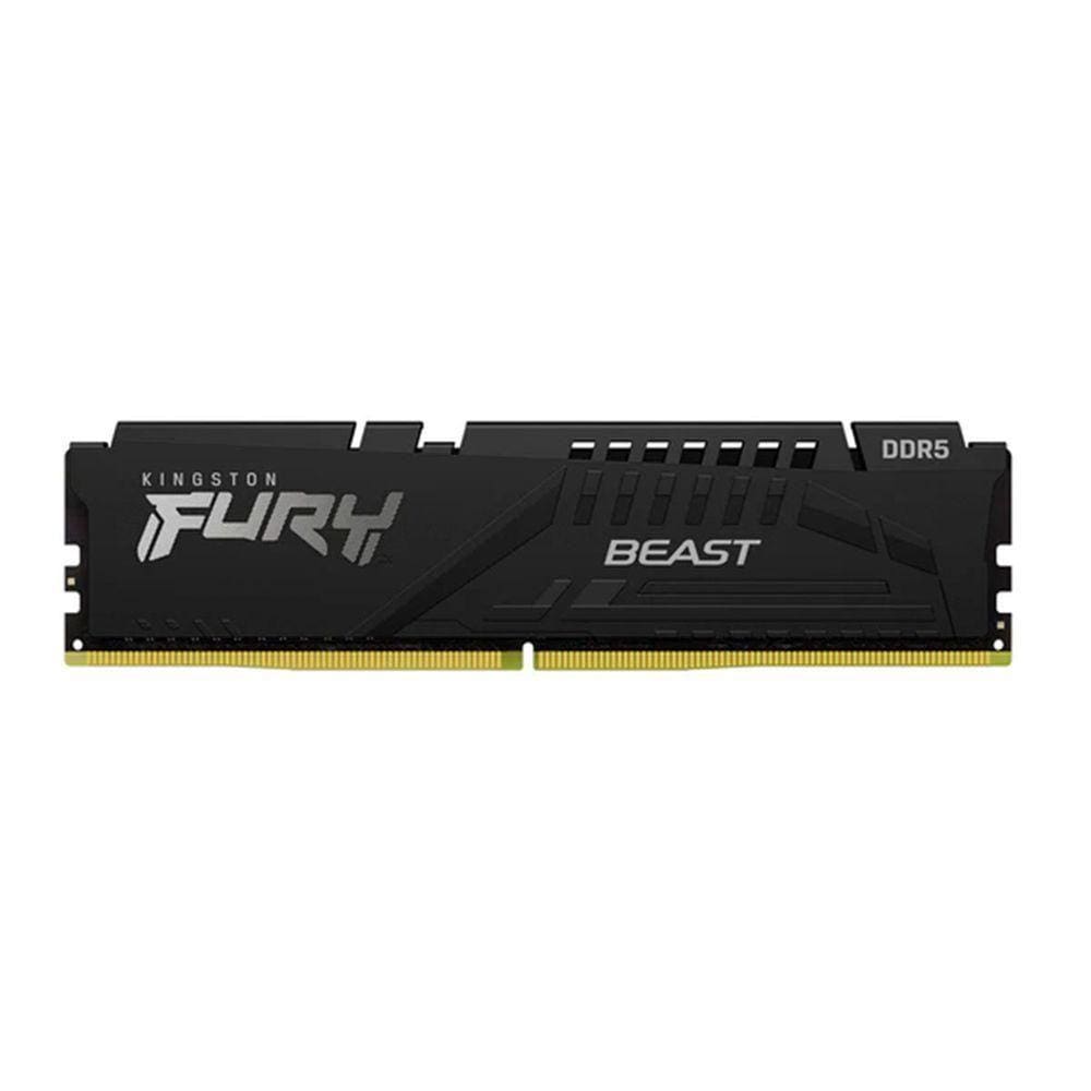 Memória Gamer Kingston Fury Beast, 8gb, Ddr5, 5200mhz, Cl40 - Kf552c40bb-8