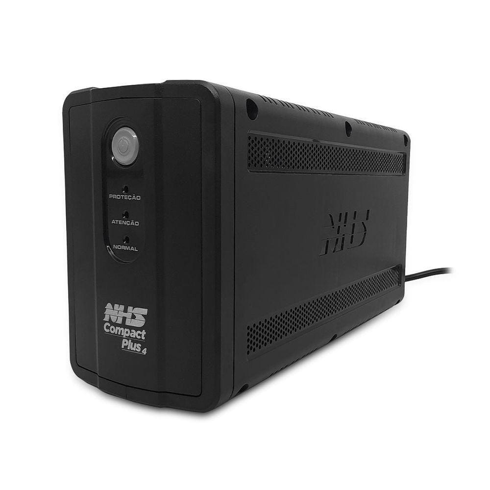 Nobreak 1500va Nhs Compact Plus 4, Bivolt Aut., S/120v, Bat. 2x7ah/12v, 8 Tomadas - 90.d1.b01500