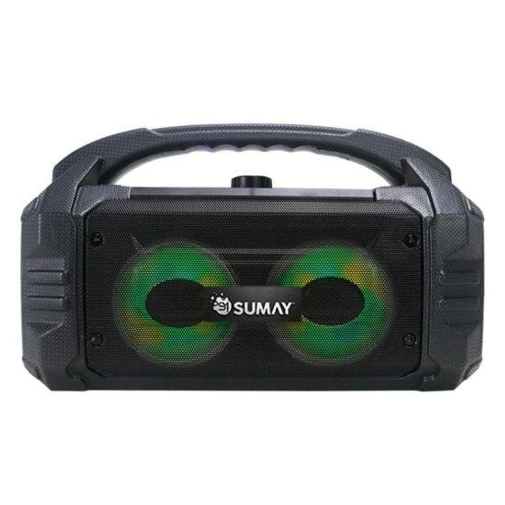 Caixa de Som Portátil Sumay Sunbox CSP1304 50W Preta