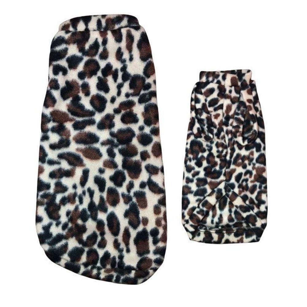 Roupa Para Cães - Suéter Para O Inverno Onça Pp