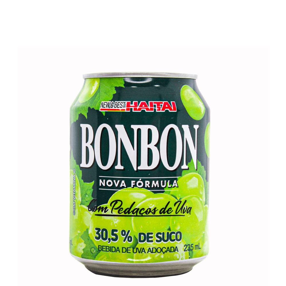 Suco Uva Com Pedaços Uva Bonbon Haitai 1 Lata 235ml