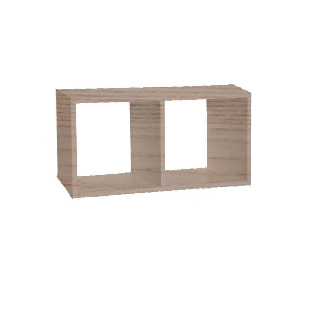 Nicho Duplo 60X30X20 Madeirado Em Mdf
