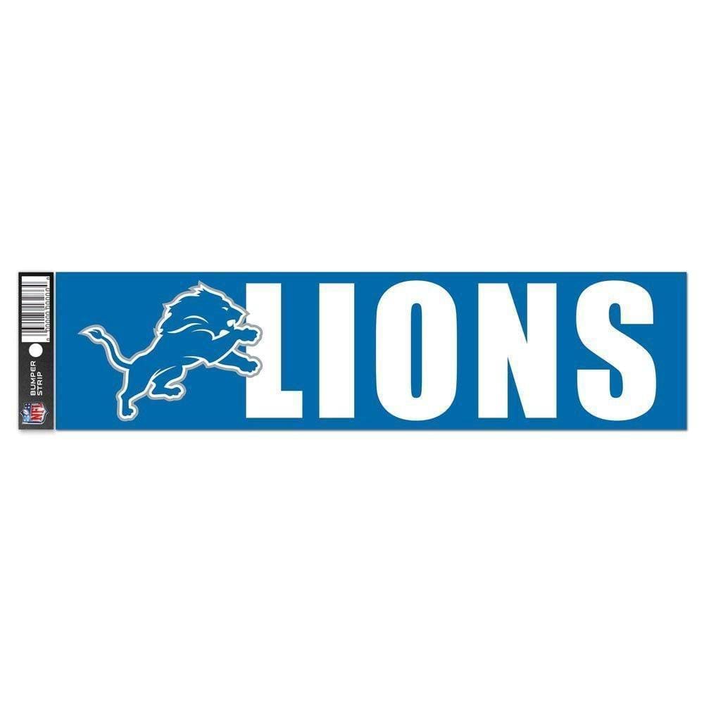 Adesivo Faixa Bumper Strip 30X7,5 Detroit Lions