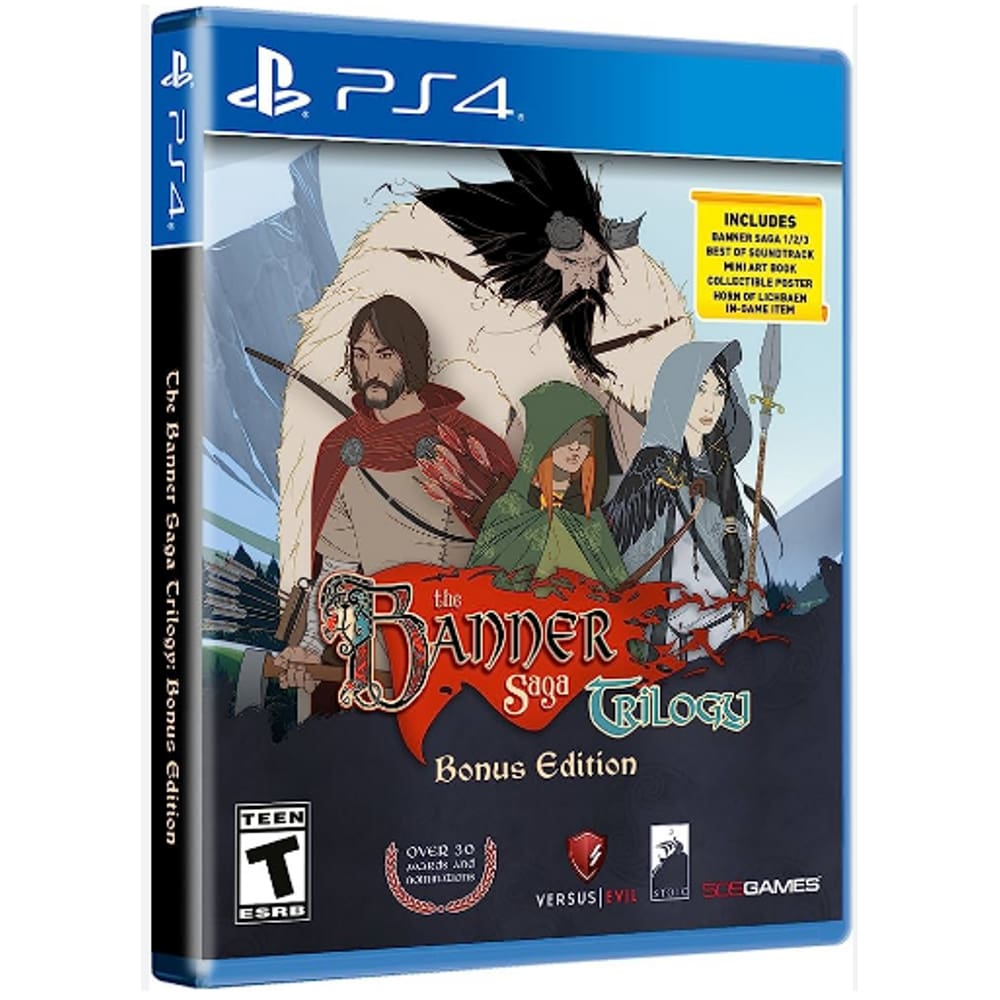 jogo the banner saga trilogy bonus ediiton ps4 novo