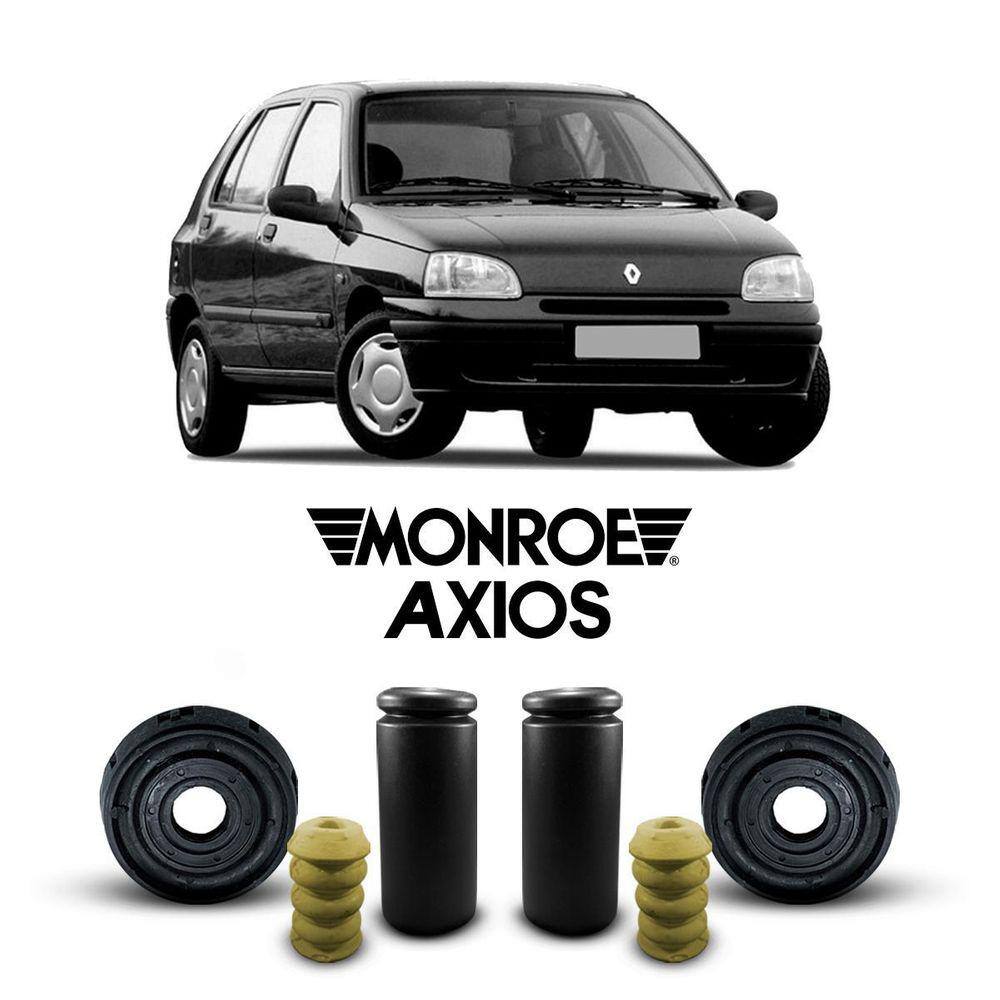 Kit Coxim Batente Coifa Dianteiro Renault Clio 98