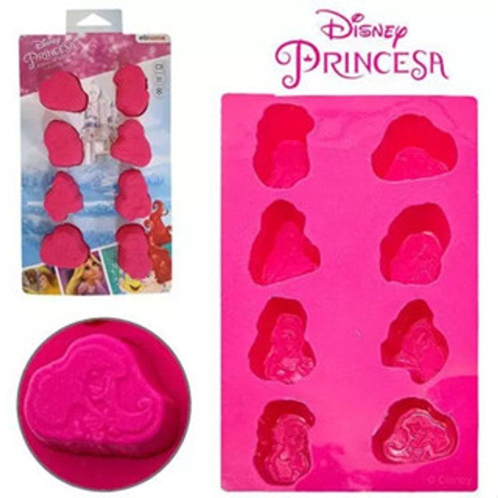 Forma De Silicone Para Gelatina Chocolate Gelo Princesa Disney Faça gelatina, pudim, chocolate