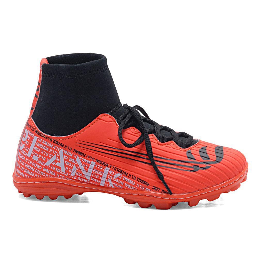 Chuteira Society Botinha Cano Alto Unissex Blank Star BLK04LARJA