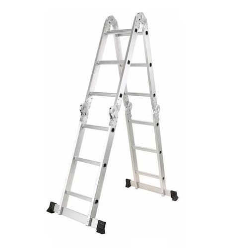 Escada Articulada Multifuncional 4x3 Alumínio Fortt 12 Degraus 3.34m - EAM4X3 Menor preço em Escada Articulada Multifuncional 4x3 Alumínio Fortt 12 Degraus 3.34m - EAM4X3