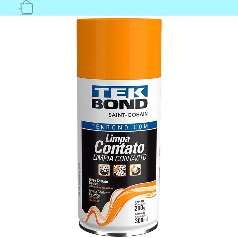 Limpa Contato Elétrico Spray Eletronico 300ml Tekbond