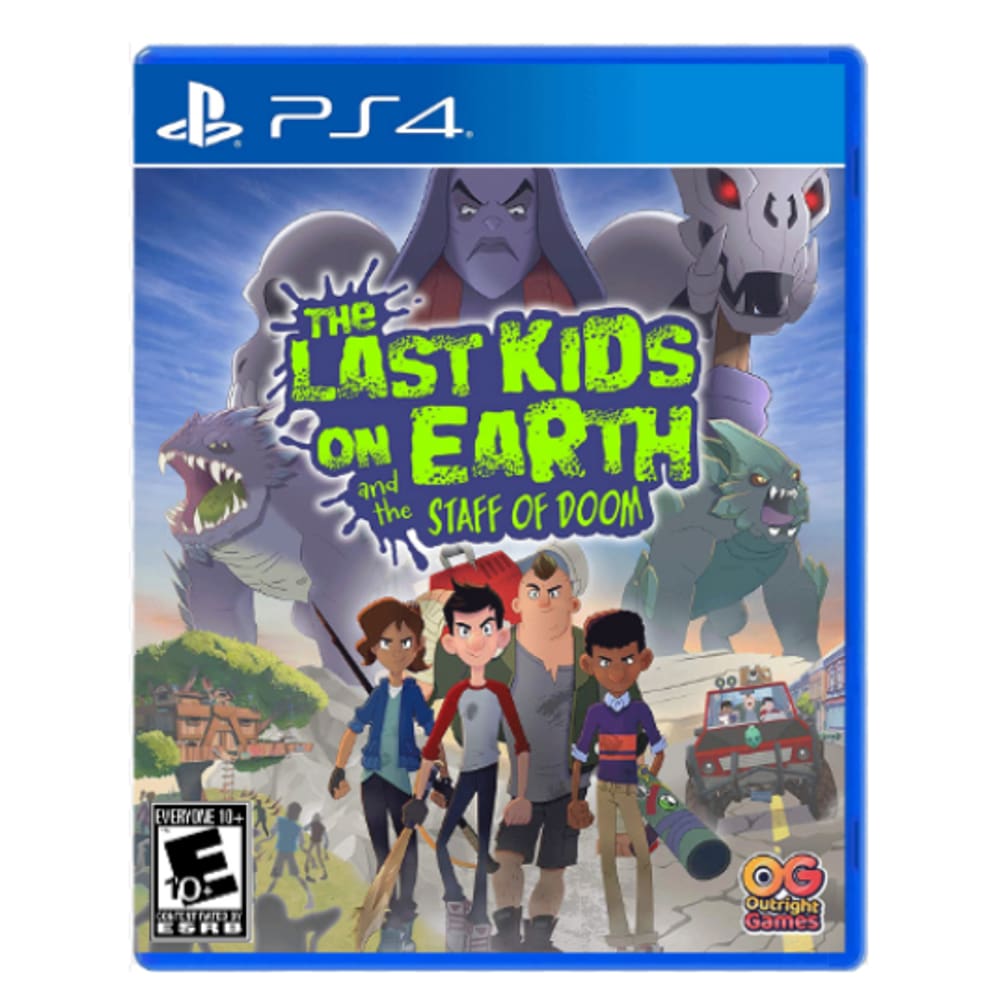 jogo the last kids on earth and the staf of doom ps4 novo