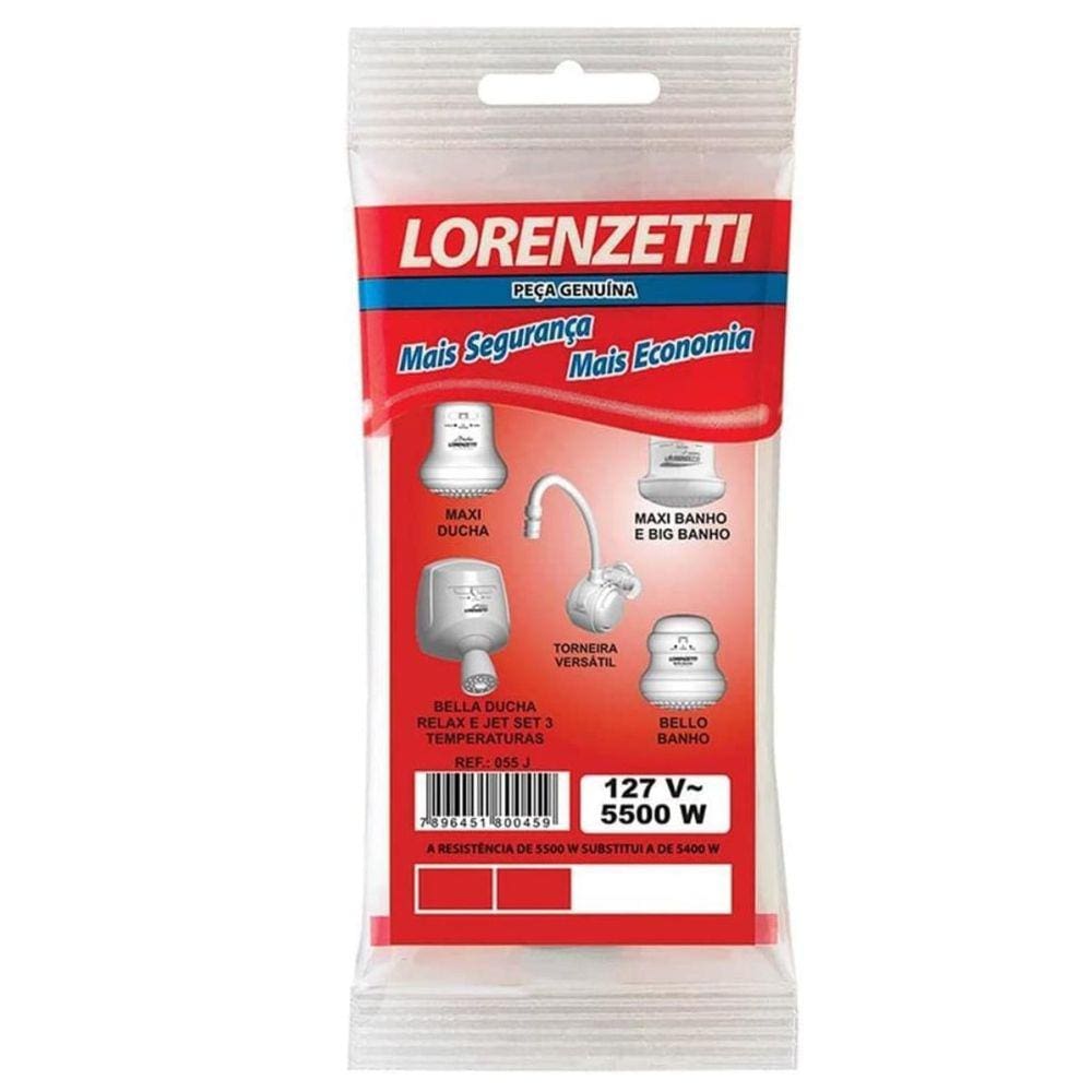Resistência MD/J3/T43/LX e STD 127V Lorenzetti
