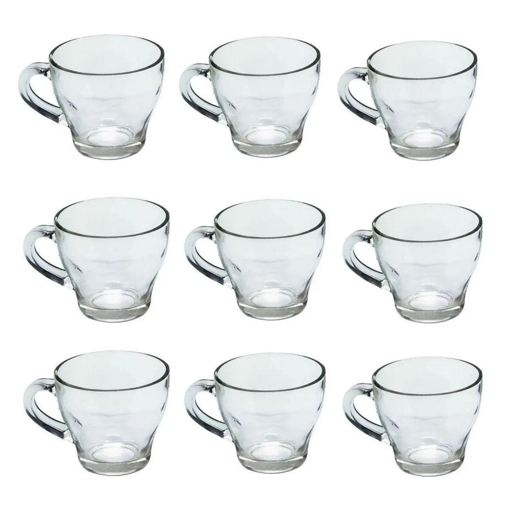 9un Xicara de Vidro Caneca Style Marocco 90ml Café chá