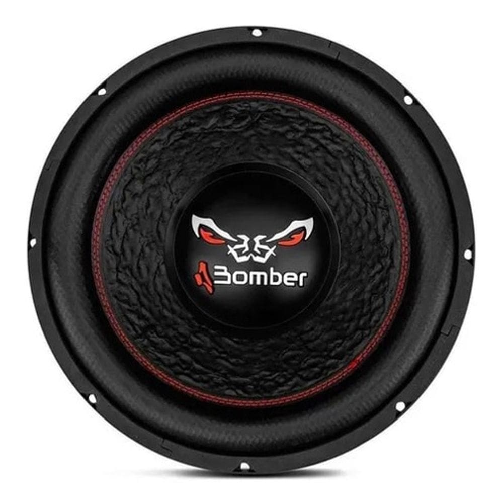 Alto Falante Subwoofer 12 Pol Bomber Bicho Papão 600W 4+4 Ohms