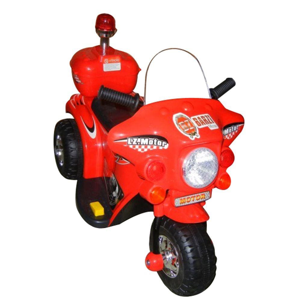 Mini Moto Elétrica Infantil Triciclo Elétrico BZ Cycle Preto com Músicas e  Luzes BARZI MOTORS : : Brinquedos e Jogos